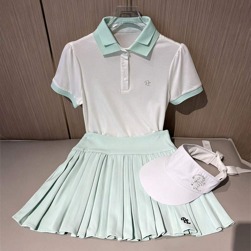 Golf Equipment Women - PL Golf Double Collar Polo Shirts