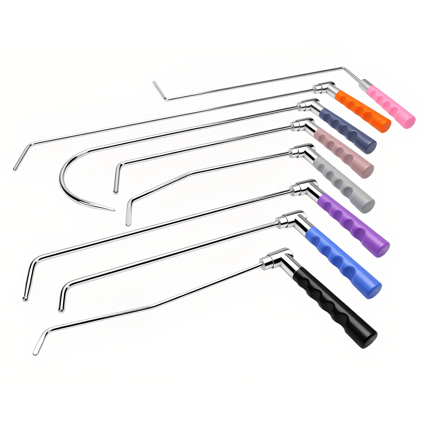 Divot Repair Tool - 8PCS PDR Dent Repair Rod Set
