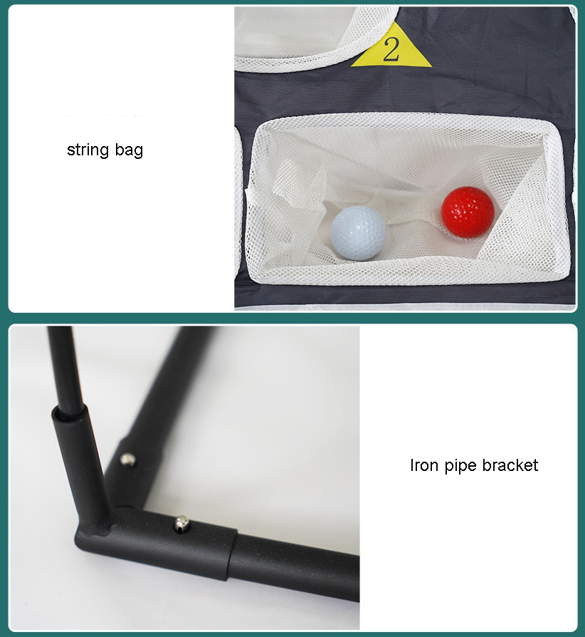 Practice Net Hitting - Golf Chipping Practice Net Multi-target Swing