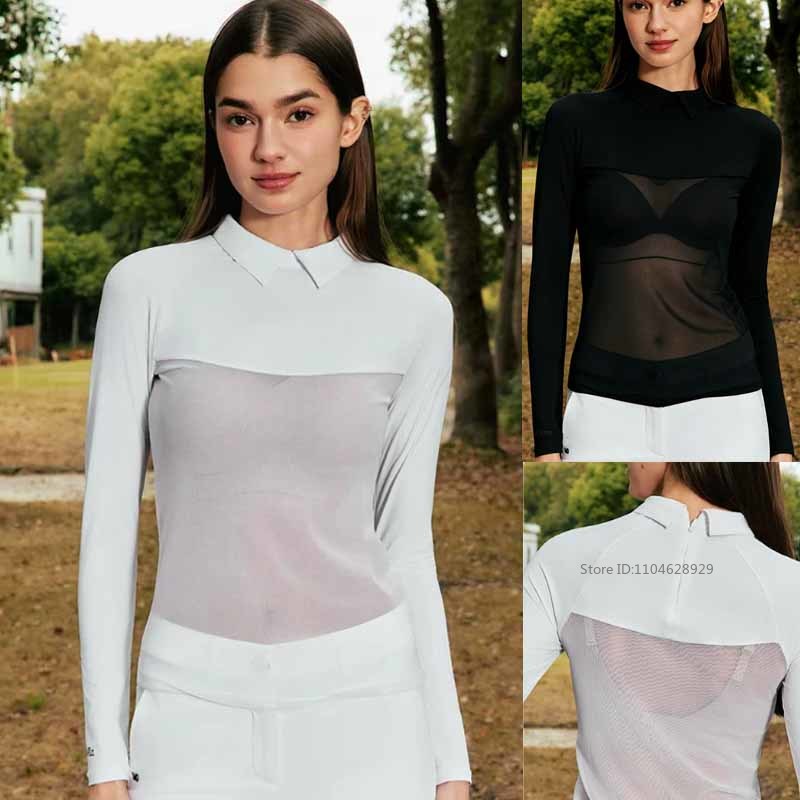 MG Women Golf Polo Collar T-sh - Golf Equipment Women 评论和价格