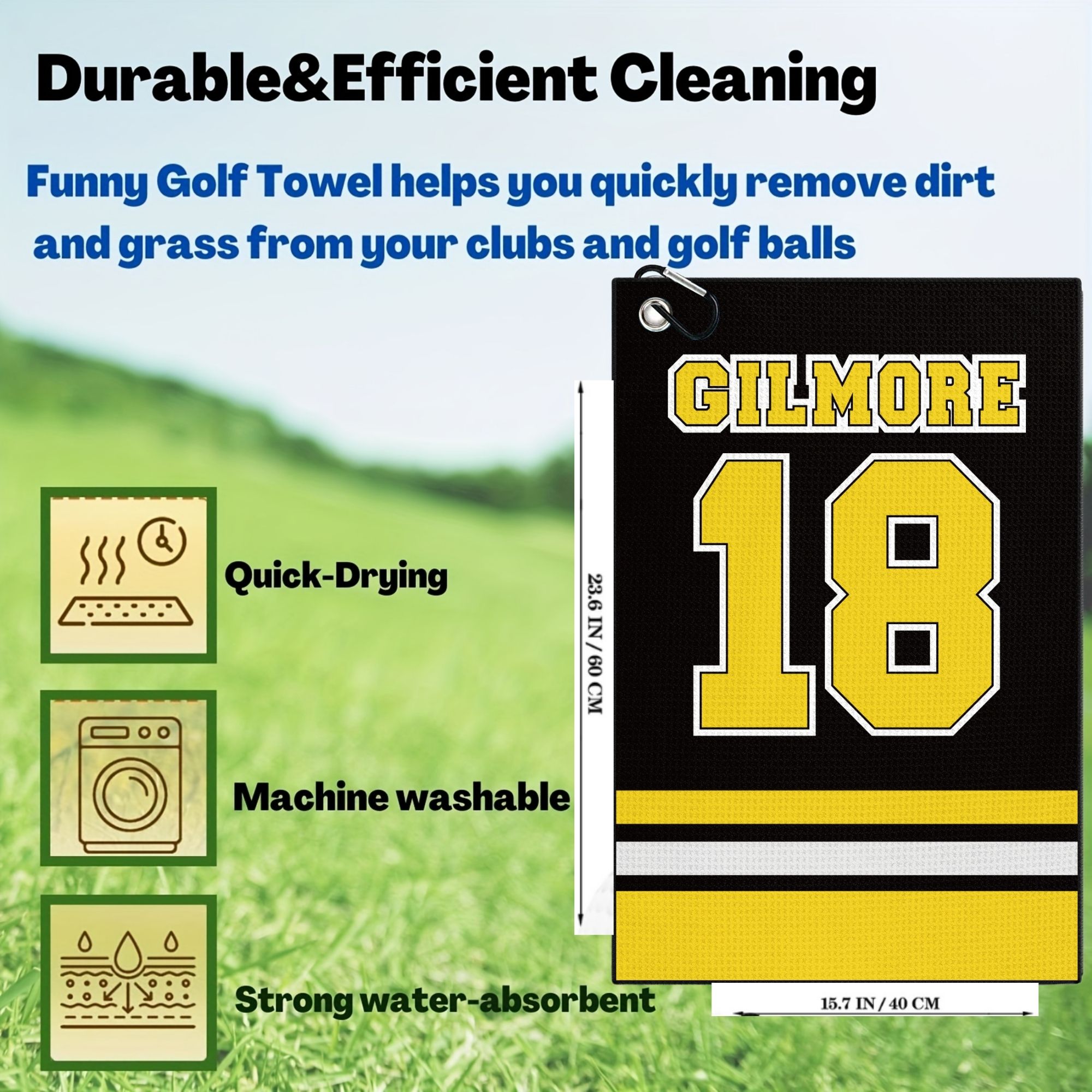 Golf Club Cleaning Kit with Go - Divot Repair Tool 评论和价格