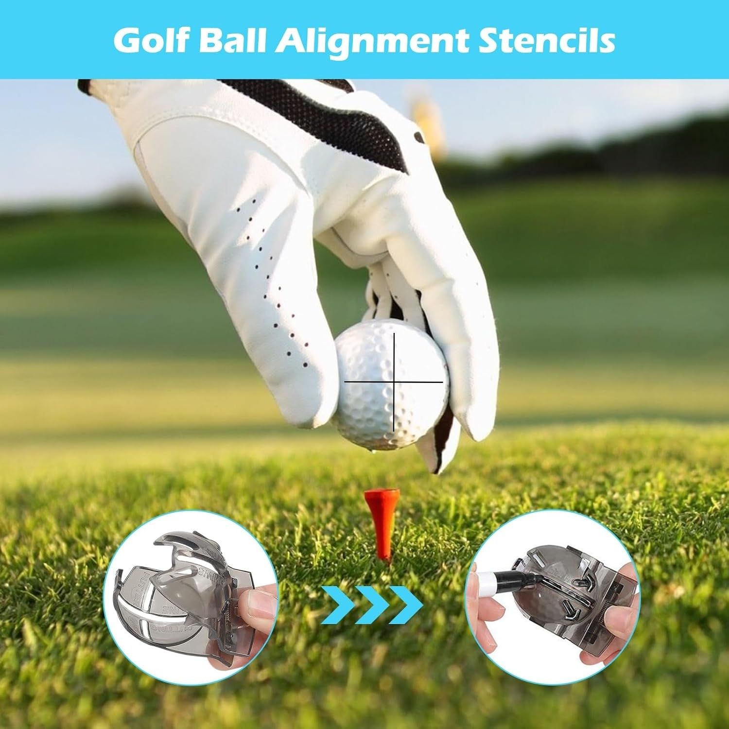 Golf Club Cleaning Kit with Go - Divot Repair Tool 评论和价格