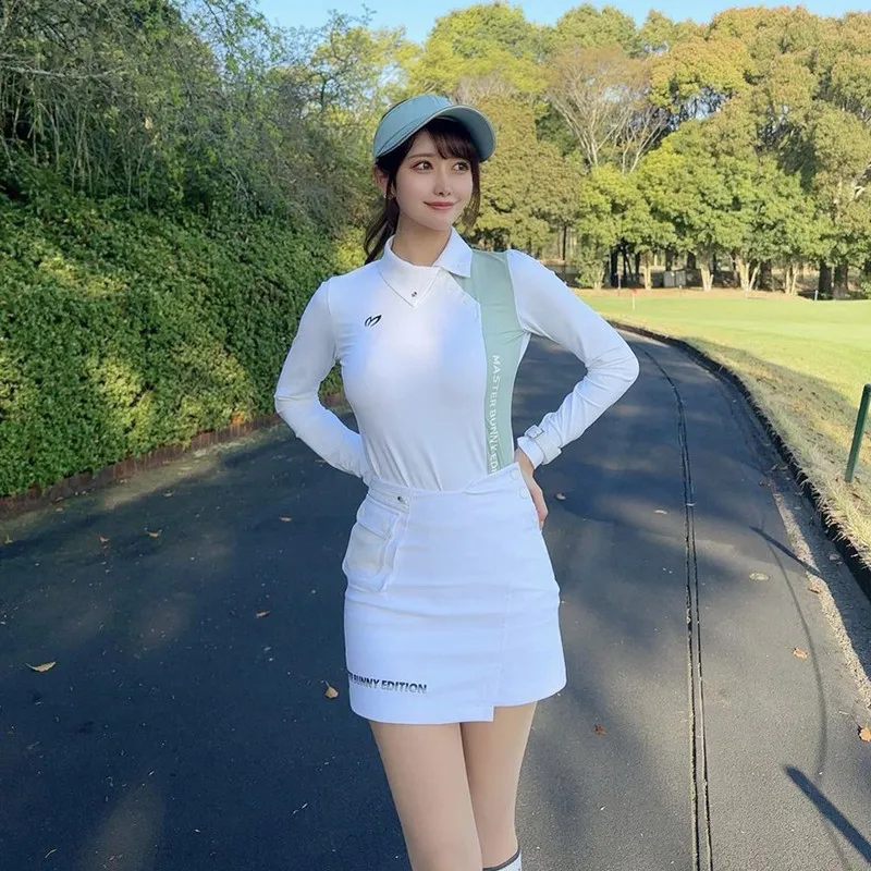 Korean Authentic Golf Long Sle - Golf Equipment Women 评论和价格