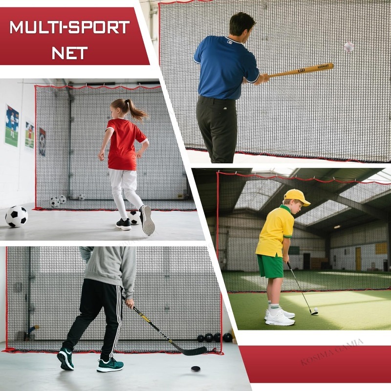 Heavy Duty Golf Net 10x10FT Go - Practice Net Hitting 评论和价格
