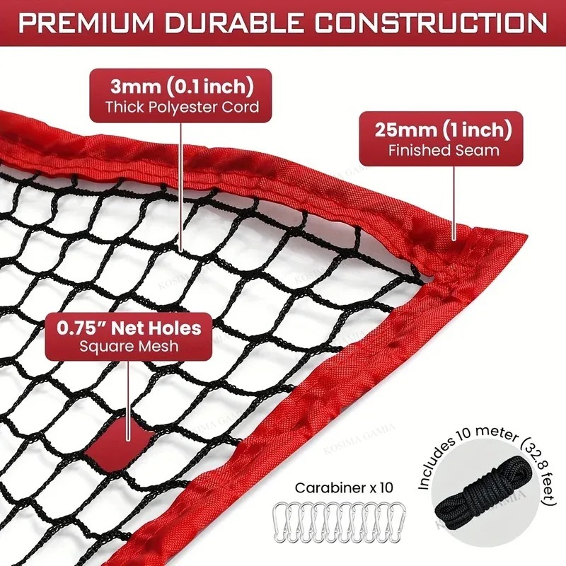 Heavy Duty Golf Net 10x10FT Go - Practice Net Hitting 评论和价格