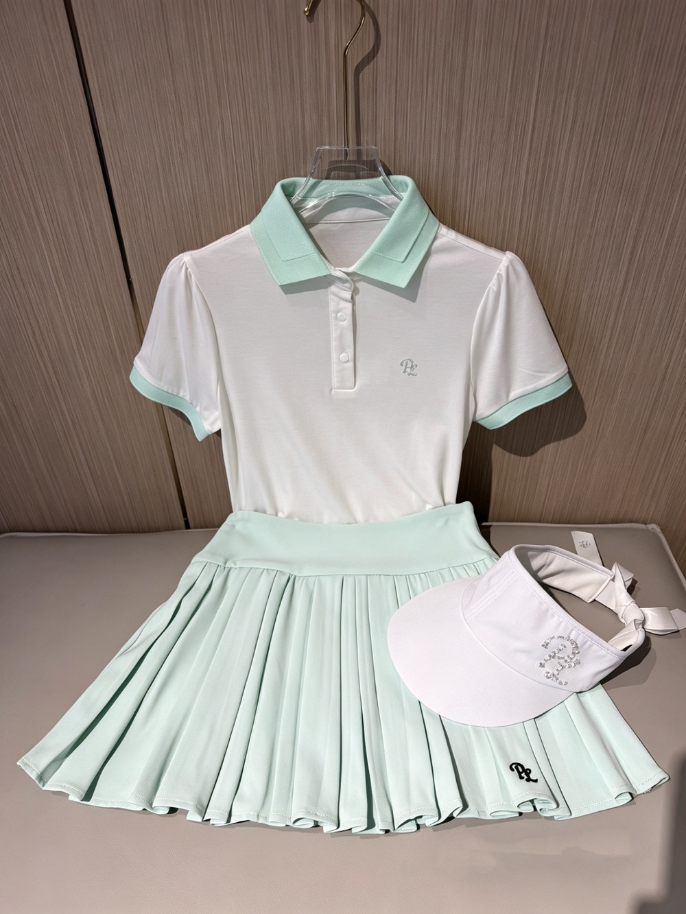 PL Golf Double Collar Polo Shi - Golf Equipment Women 评论和价格