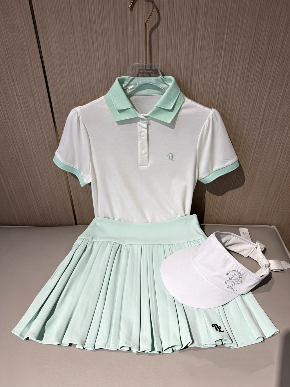 PL Golf Double Collar Polo Shi - Golf Equipment Women 评论和价格