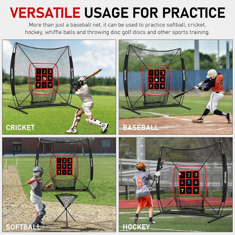 9-Section Numbered Strike Zone - Practice Net Hitting 评论和价格