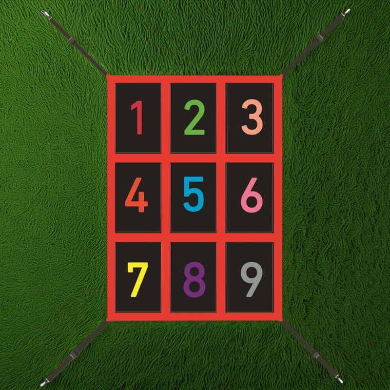 9-Section Numbered Strike Zone - Practice Net Hitting 评论和价格