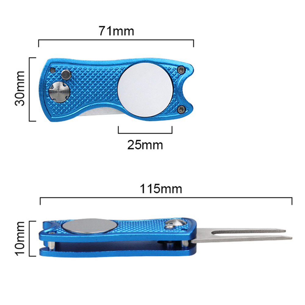 1 Pcs Multi Color Switchblade  - Divot Repair Tool 评论和价格