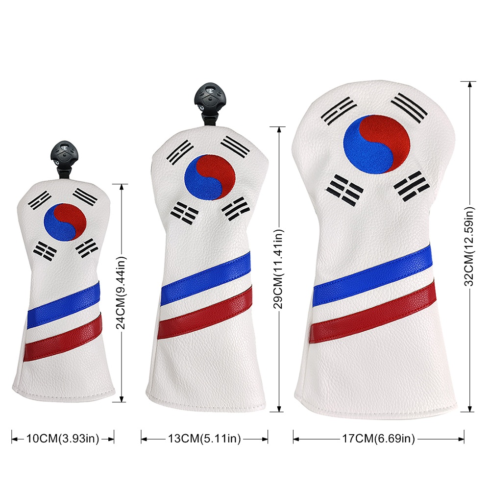 Korea Patriotic Golf Head Cove - Golf Equipment Organizer 评论和价格