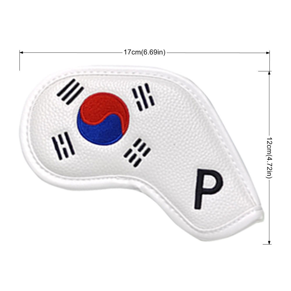 Korea Patriotic Golf Head Cove - Golf Equipment Organizer 评论和价格