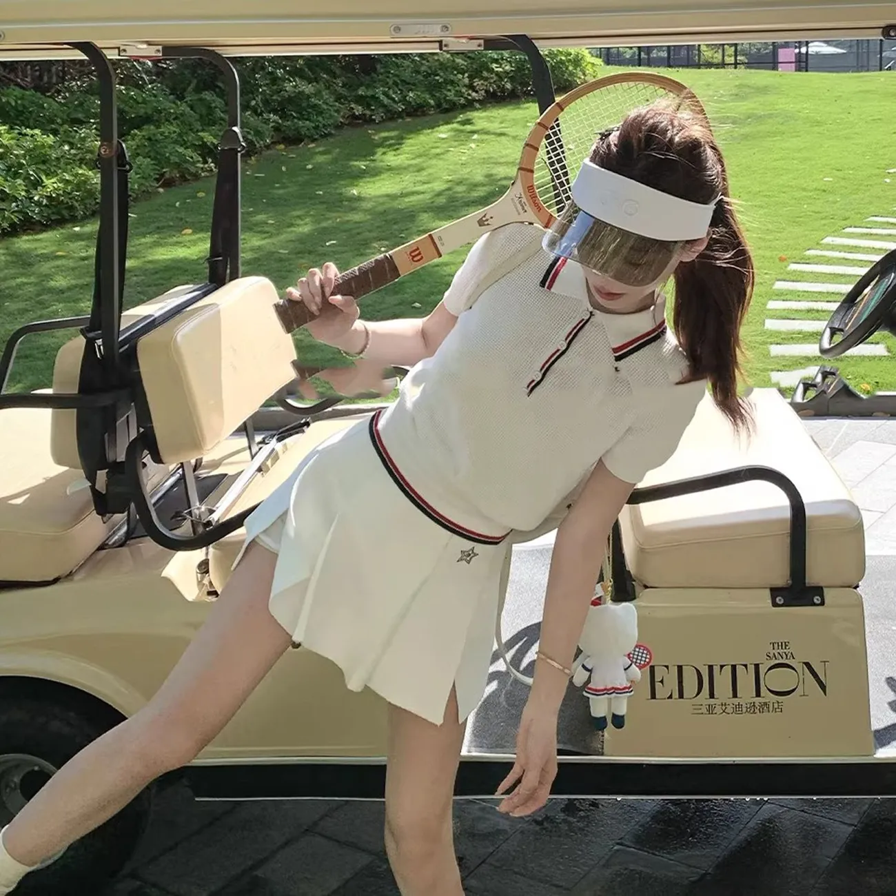 Summer Women Tennis Series Waf - Golf Equipment Women 评论和价格