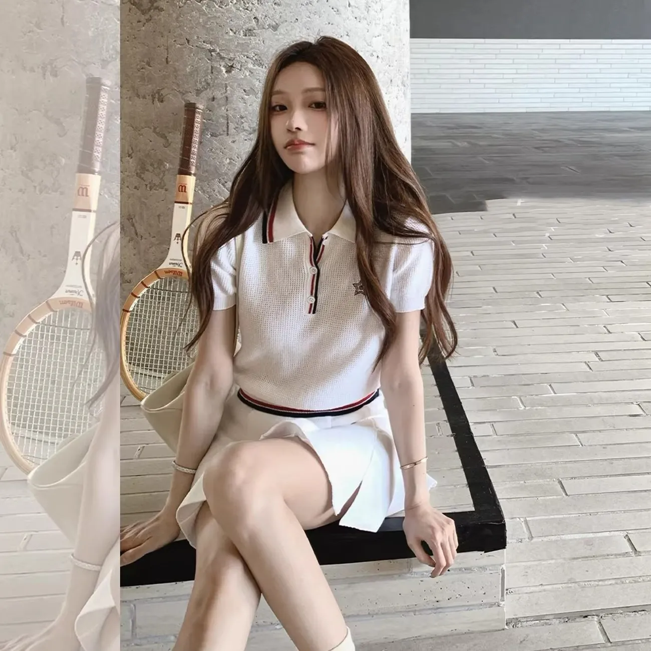 Summer Women Tennis Series Waf - Golf Equipment Women 评论和价格