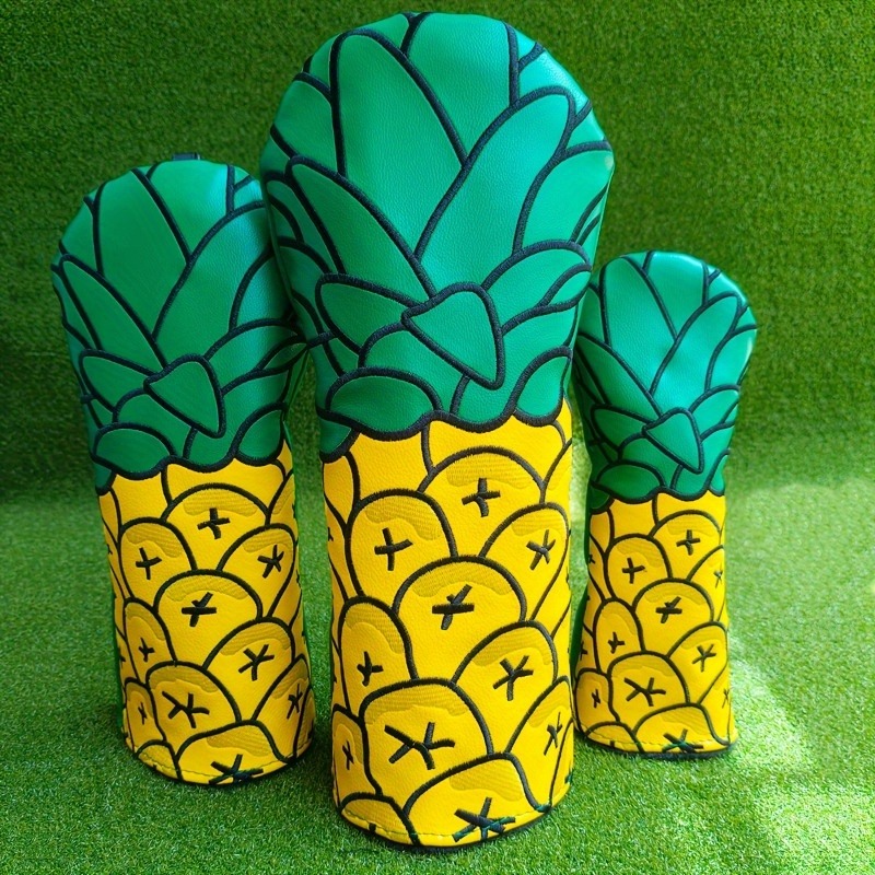 Pineapple Golf Club Head Cover - Golf Equipment Organizer 评论和价格