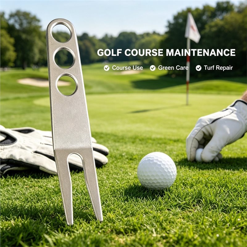 FSTE-Metal Golf Divot Tool, Pr - Divot Repair Tool 评论和价格