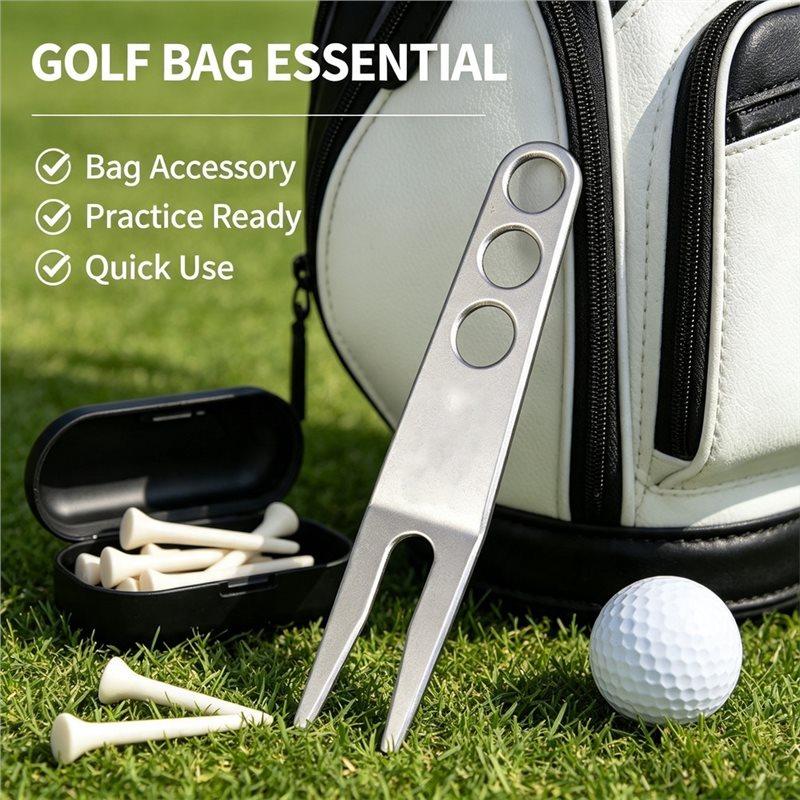 FSTE-Metal Golf Divot Tool, Pr - Divot Repair Tool 评论和价格