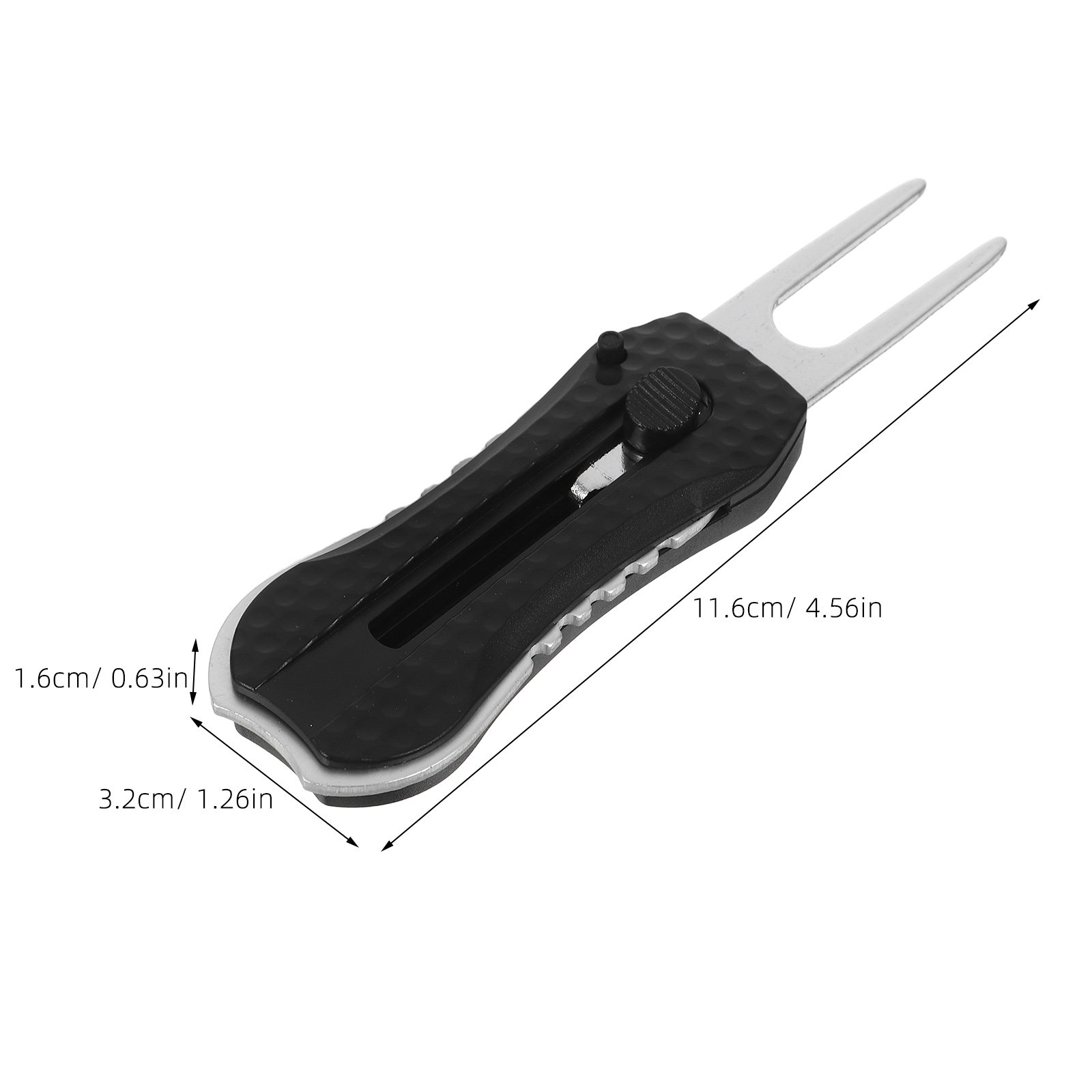 Multi-Function Foldable Golf D - Divot Repair Tool 评论和价格