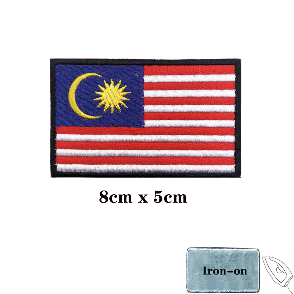 Malaysian flag Malaysia Patche - Golf Equipment Malaysia 评论和价格