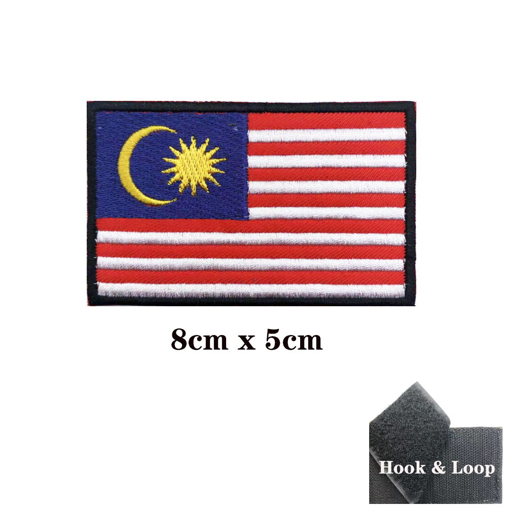Malaysian flag Malaysia Patche - Golf Equipment Malaysia 评论和价格