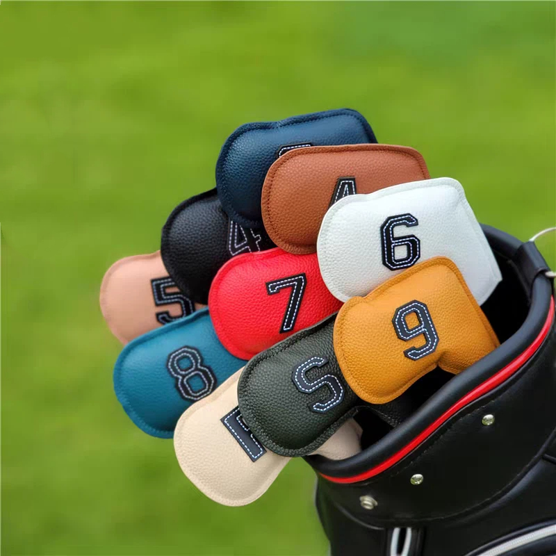10pcs Golf Iron Headcover 4-9, - X Golf Equipment 评论和价格